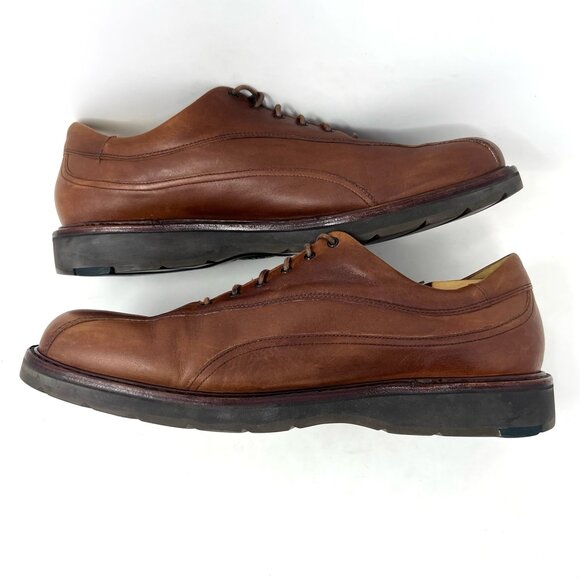 Mephisto Men’s Abel Air Relax Derby Sz 13 Brown Leather Dress Shoe Goodyear Welt - Picture 6 of 9